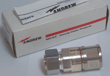 7/16 Andrew connector for 7/8 Heliax Cable